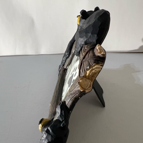 Black Bears 3D Picture Frame 4” x 6”. Perfect Cabin Decor. - Picture 3 of 4